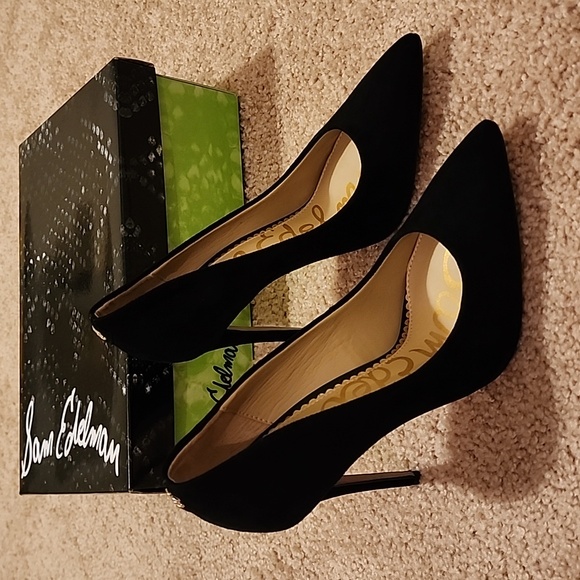 Sam Edelman Danna Suede Heels - Picture 3 of 13